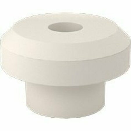 BSC PREFERRED Electrical-Insulating Ceramic Sleeve Washer for Number 10 Screw Size 0.468 Overall Height, 5PK 92107A458
